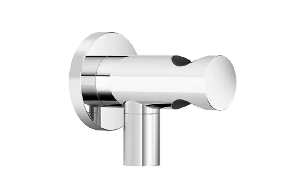 DORNBRACHT Wandanschlussbogen mit integriertem Brausehalter SERIENSPEZIFISCH 28490660 chr gebürstet, 28490660-93 Galeriebild 1